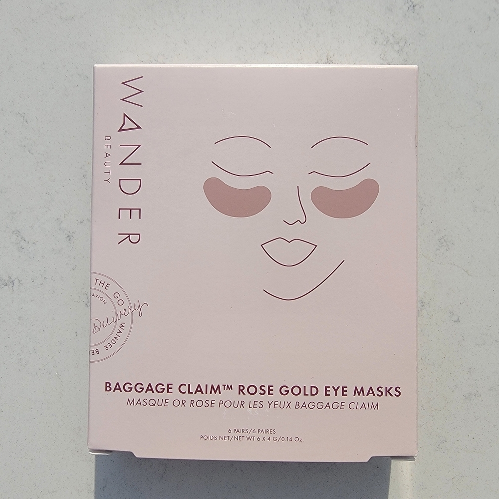 Wander Beauty Rose Gold Eye Masks